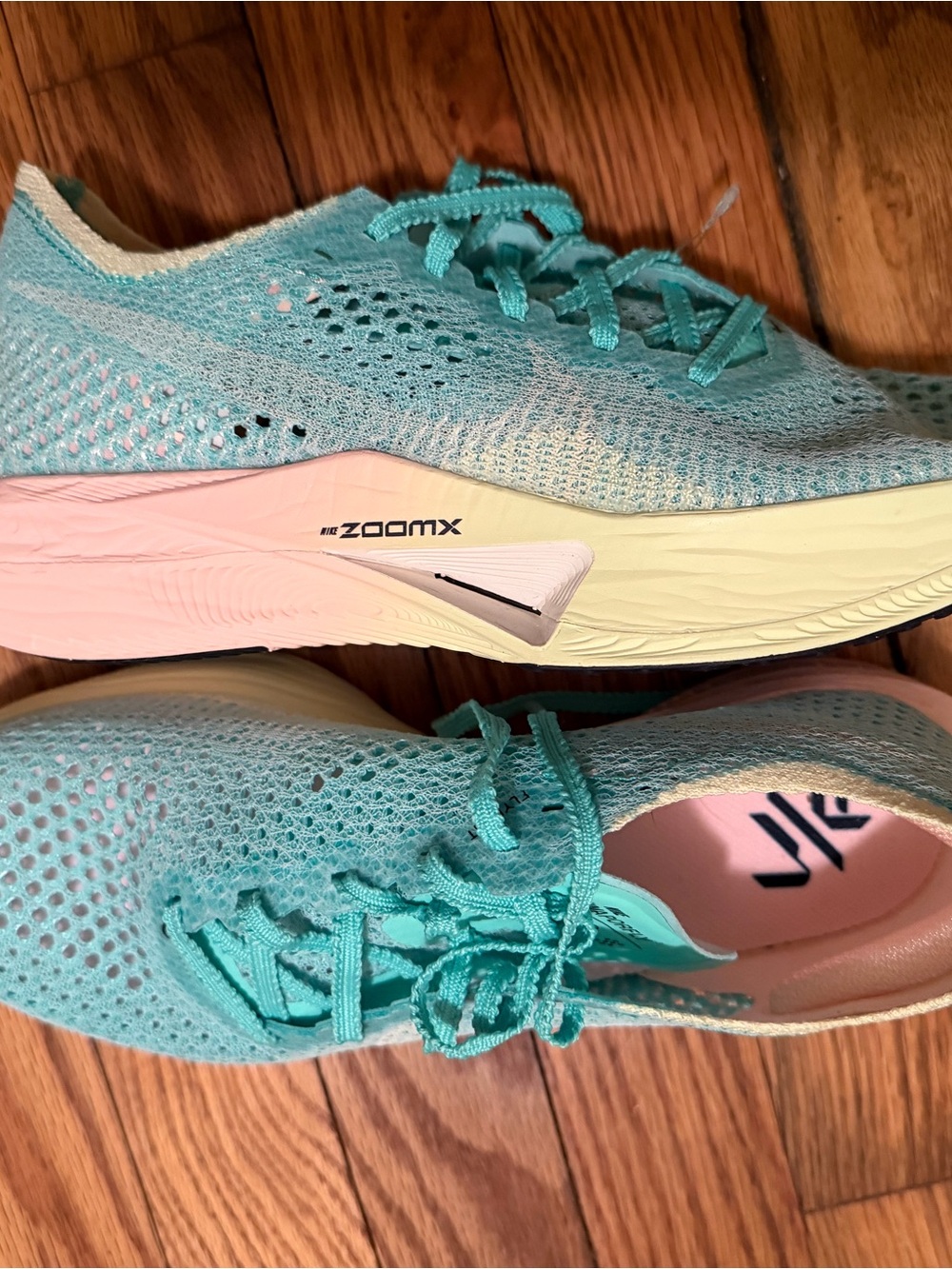 Nike Women's Turquoise/Aqua ZoomX Running Shoes